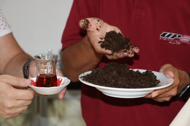 Üzerine dökülen çaydan esinlenen girişimci "çay kokulu kumaş" üretti